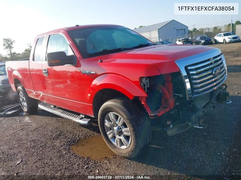 1FTFX1EFXCFA38054 2012 Ford F-150 Xlt