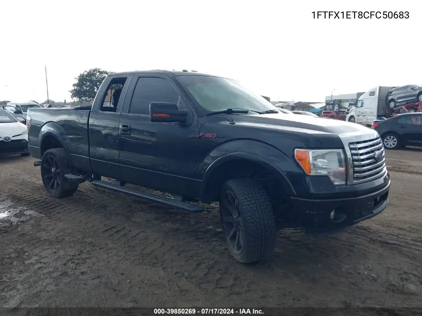 1FTFX1ET8CFC50683 2012 Ford F-150 Fx4