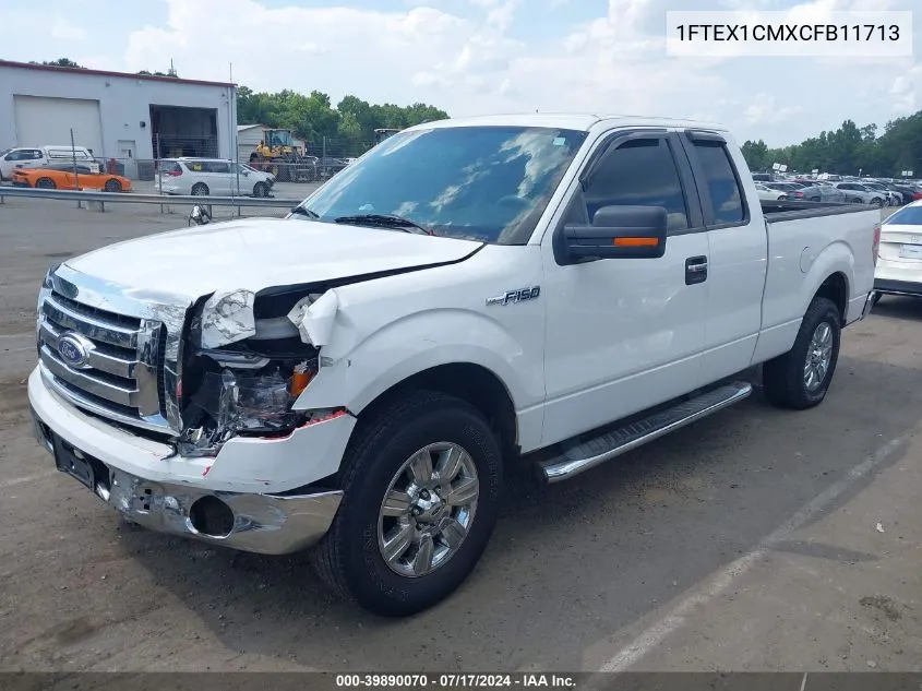 2012 Ford F-150 Xlt VIN: 1FTEX1CMXCFB11713 Lot: 39890070