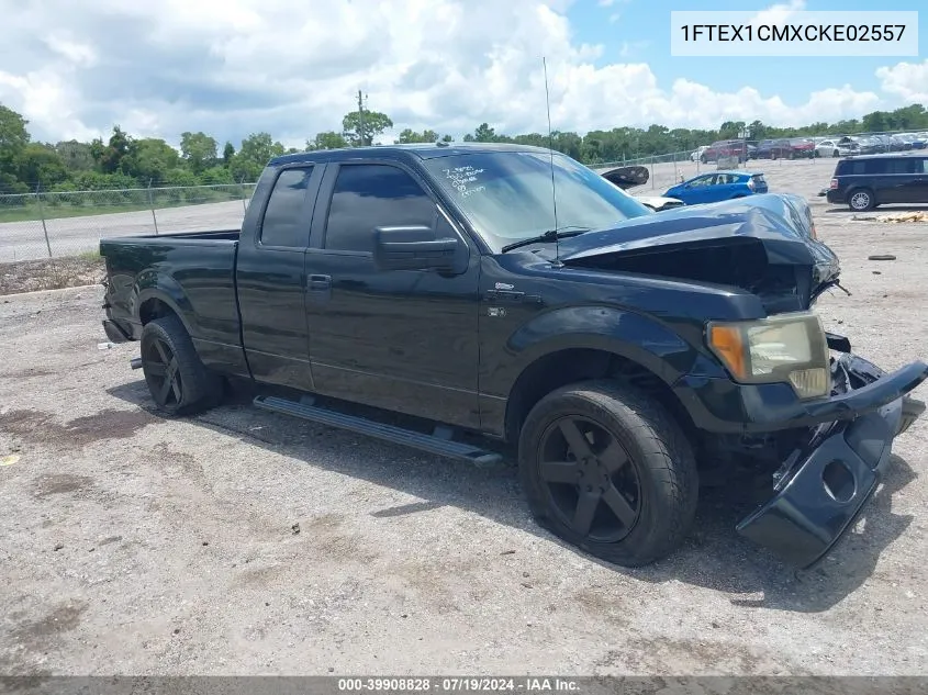 2012 Ford F-150 Xlt VIN: 1FTEX1CMXCKE02557 Lot: 39908828