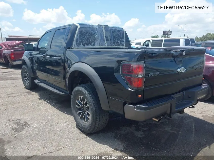 1FTFW1R62CFC55627 2012 Ford F-150 Svt Raptor