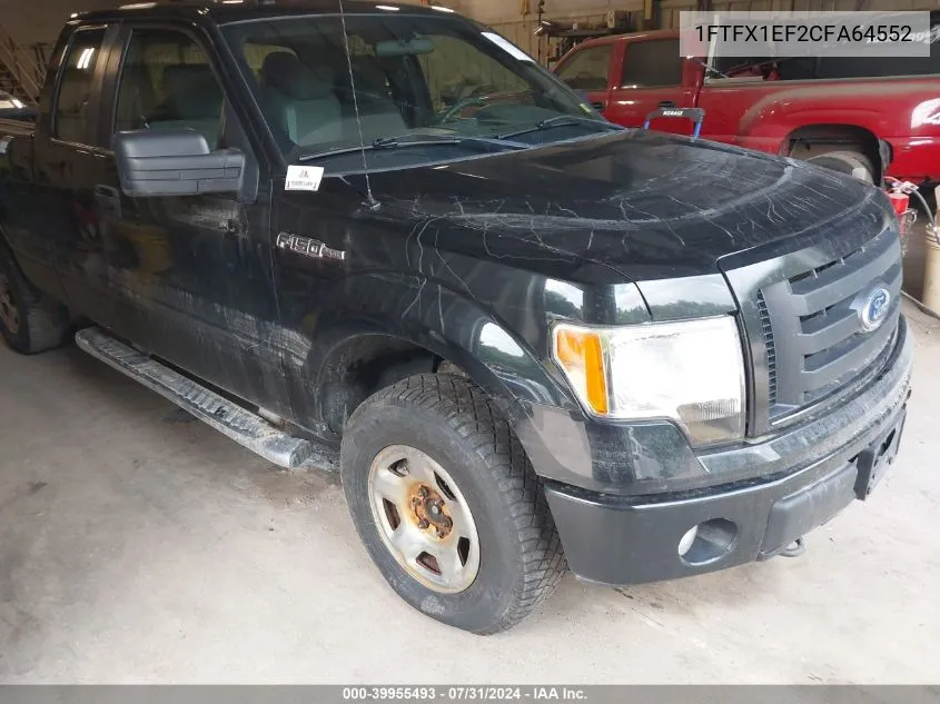 1FTFX1EF2CFA64552 2012 Ford F-150 Stx