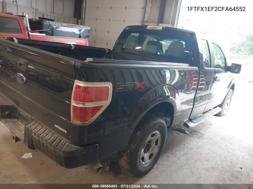 1FTFX1EF2CFA64552 2012 Ford F-150 Stx