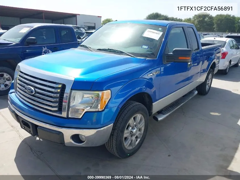 1FTFX1CF2CFA56891 2012 Ford F-150 Xlt