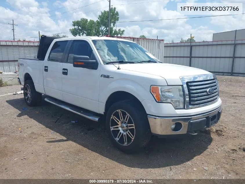 1FTFW1EF3CKD37766 2012 Ford F-150 Xlt