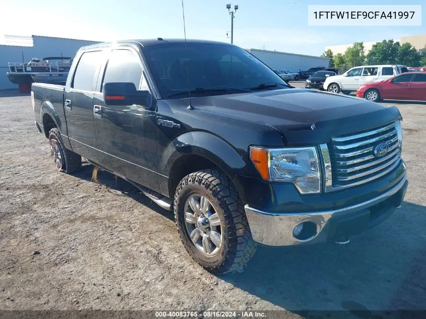 1FTFW1EF9CFA41997 2012 Ford F-150 Xlt