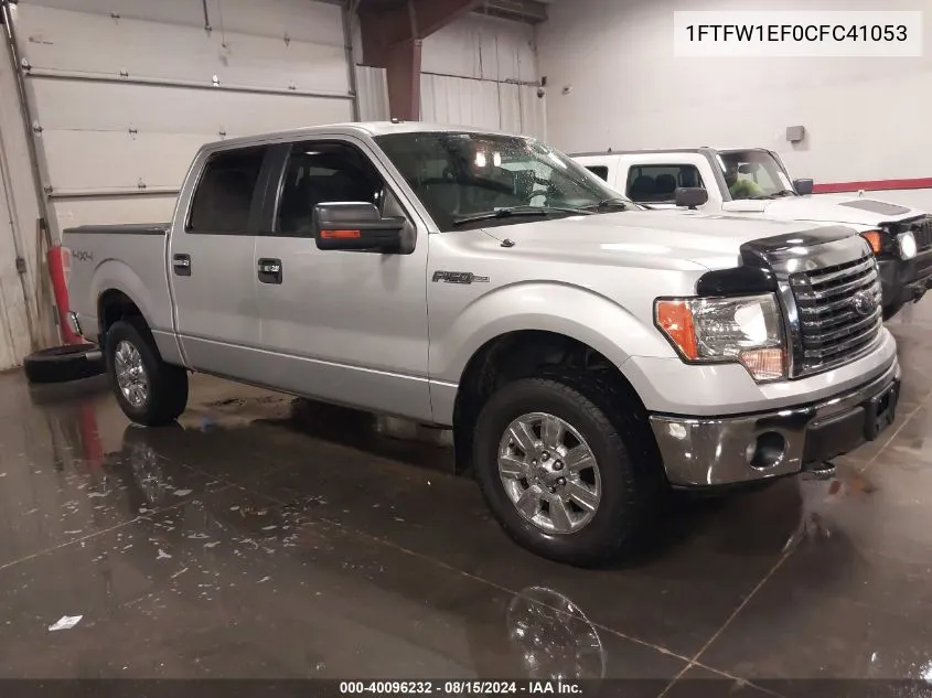 2012 Ford F-150 Xlt VIN: 1FTFW1EF0CFC41053 Lot: 40096232