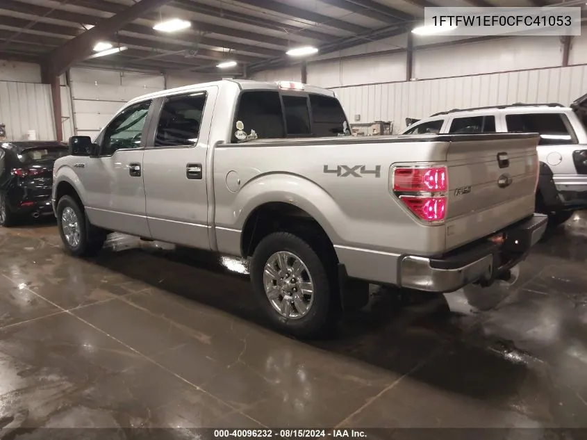 1FTFW1EF0CFC41053 2012 Ford F-150 Xlt