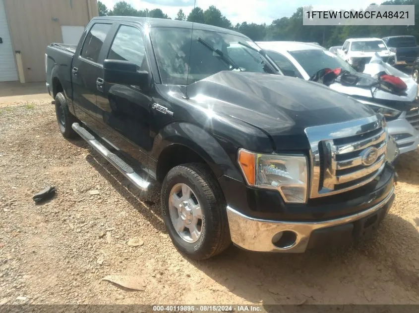 1FTEW1CM6CFA48421 2012 Ford F-150 Xlt