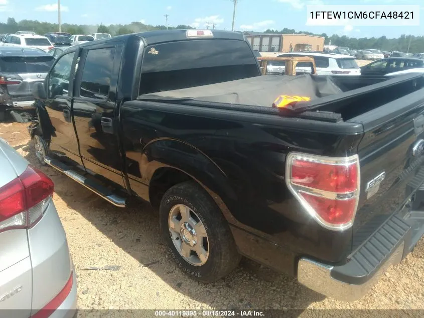 1FTEW1CM6CFA48421 2012 Ford F-150 Xlt