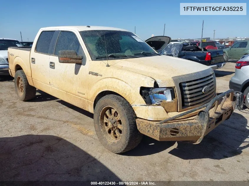 1FTFW1ET6CFA35225 2012 Ford F-150 Xlt