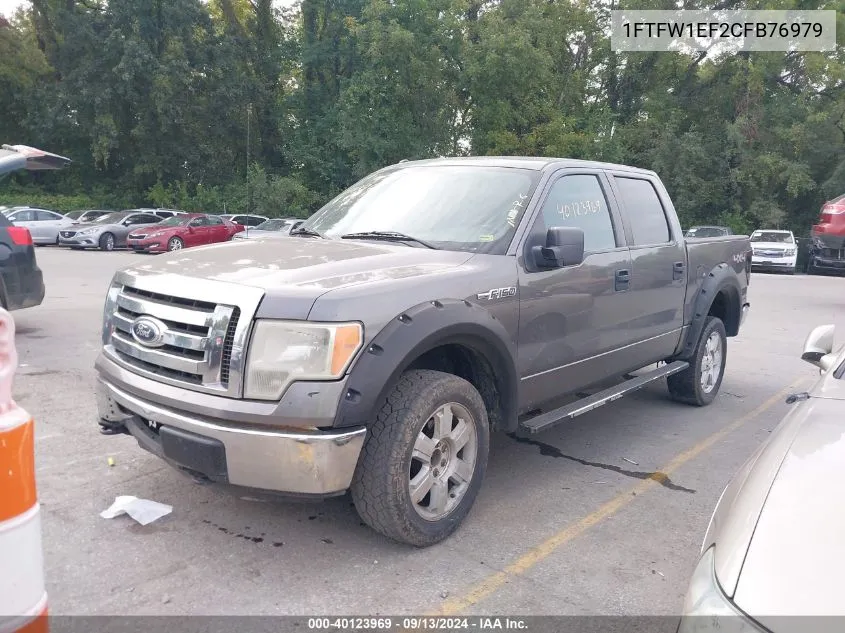 2012 Ford F-150 Xlt VIN: 1FTFW1EF2CFB76979 Lot: 40123969