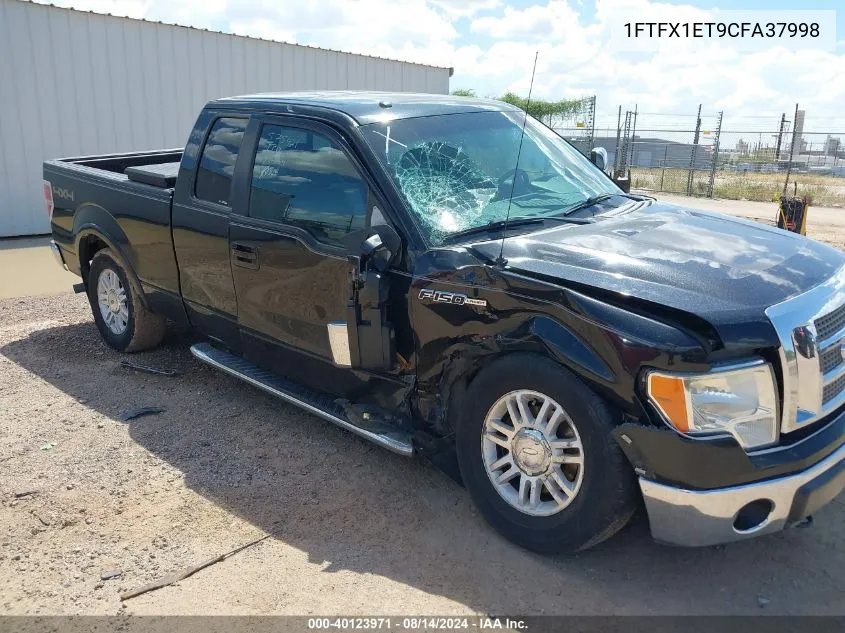 2012 Ford F-150 Lariat VIN: 1FTFX1ET9CFA37998 Lot: 40123971