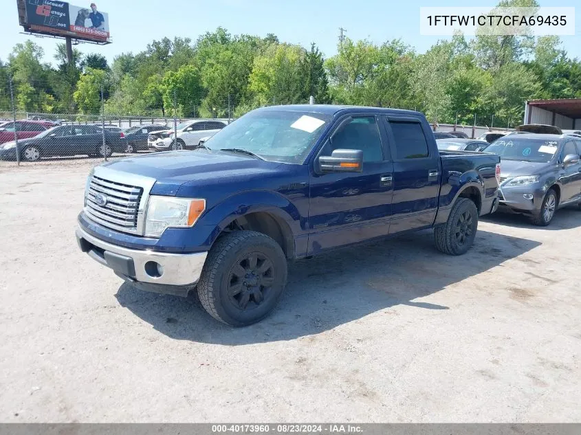 1FTFW1CT7CFA69435 2012 Ford F-150 Xlt