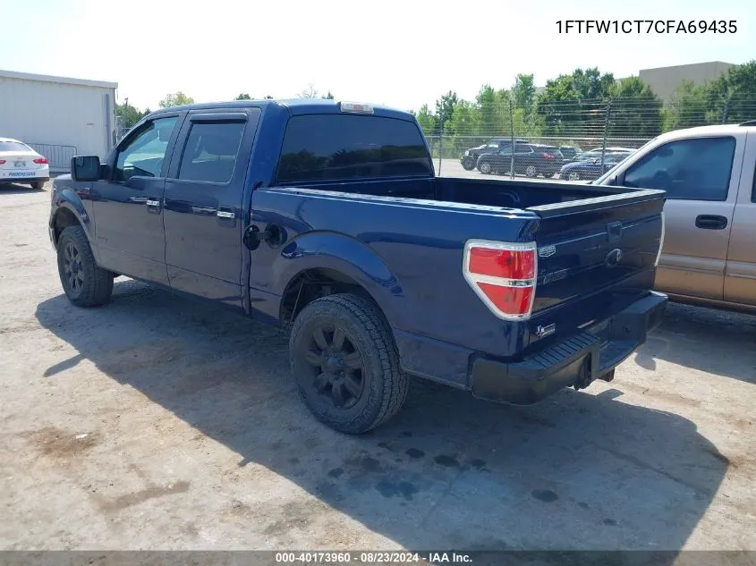 1FTFW1CT7CFA69435 2012 Ford F-150 Xlt