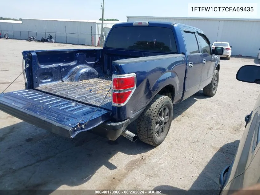 1FTFW1CT7CFA69435 2012 Ford F-150 Xlt