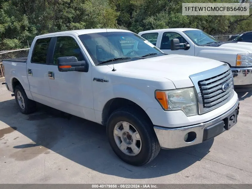 2012 Ford F-150 Xlt VIN: 1FTEW1CM0CFB56405 Lot: 40179858