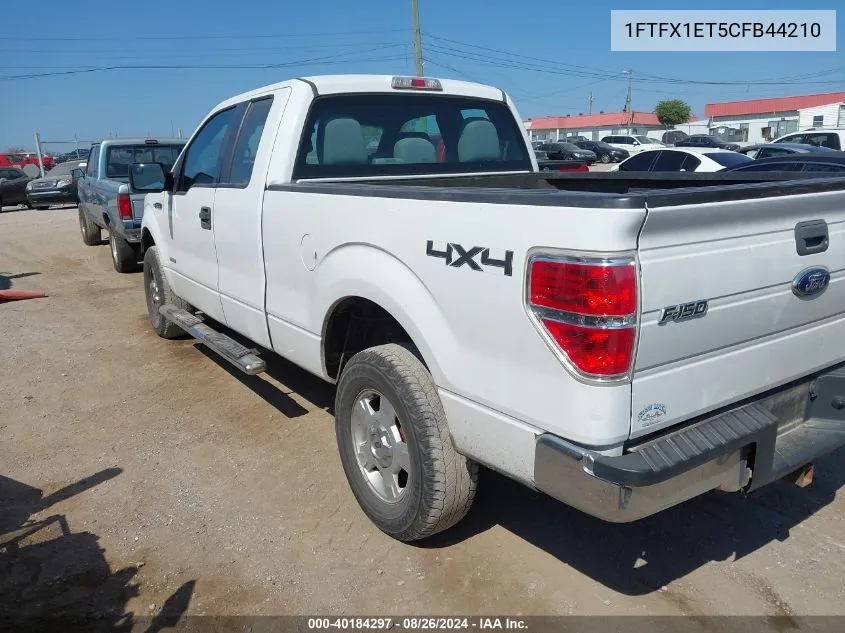 1FTFX1ET5CFB44210 2012 Ford F-150 Xl