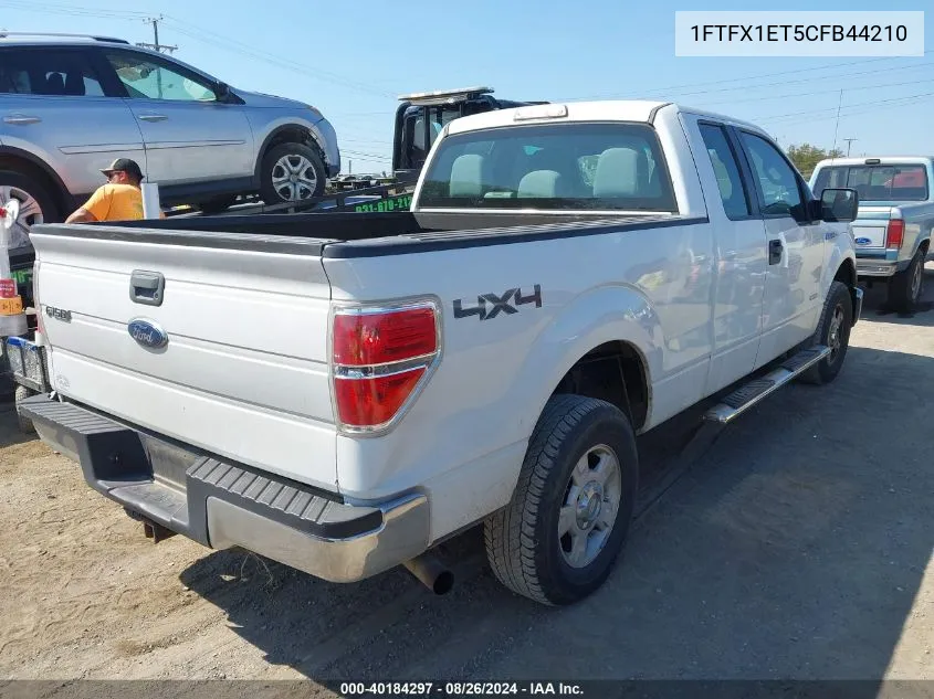 2012 Ford F-150 Xl VIN: 1FTFX1ET5CFB44210 Lot: 40184297