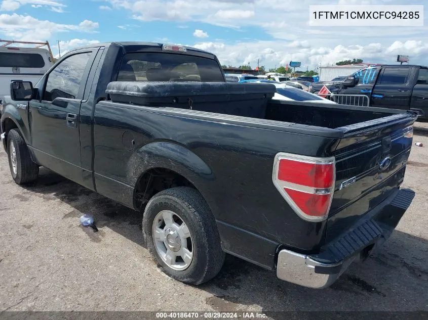 1FTMF1CMXCFC94285 2012 Ford F-150 Xl