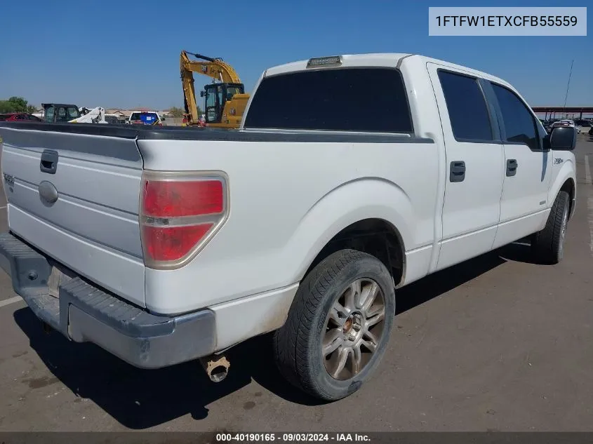 1FTFW1ETXCFB55559 2012 Ford F-150 Xlt