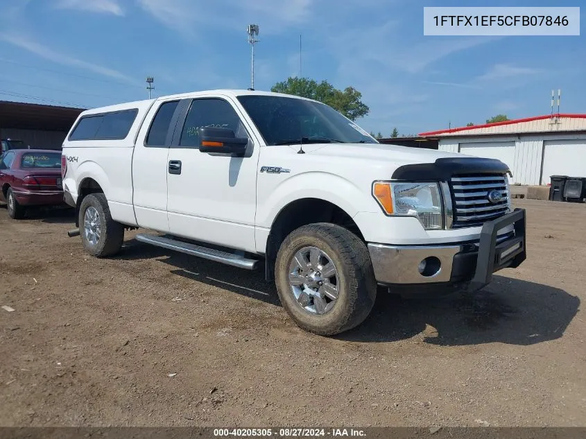 2012 Ford F-150 Xlt VIN: 1FTFX1EF5CFB07846 Lot: 40205305