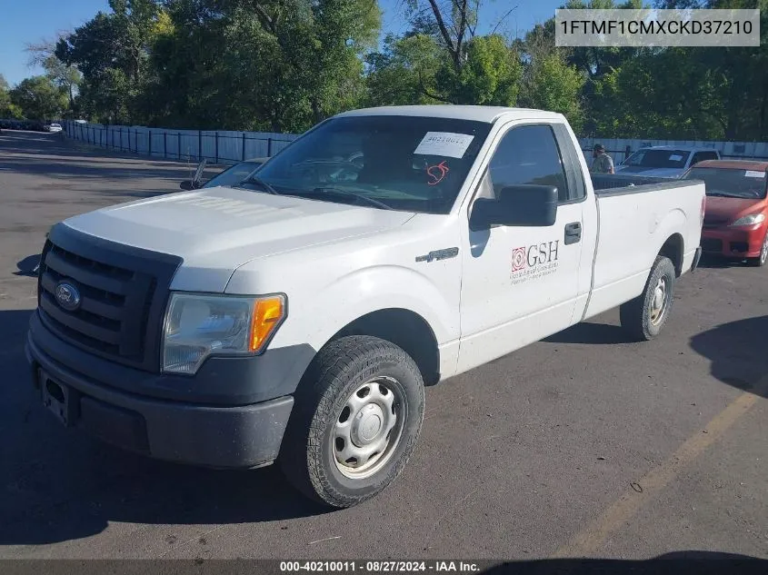 1FTMF1CMXCKD37210 2012 Ford F-150 Xl