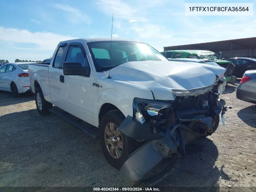 1FTFX1CF8CFA36564 2012 Ford F-150 Xl