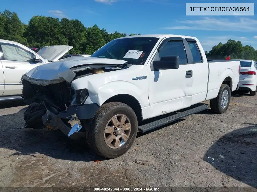 1FTFX1CF8CFA36564 2012 Ford F-150 Xl