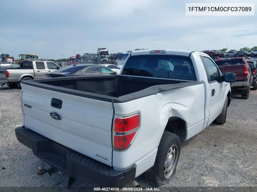 1FTMF1CM0CFC37089 2012 Ford F-150 Xl