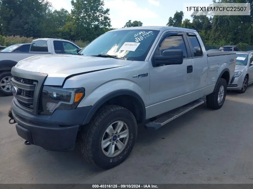 1FTEX1EM7CFC22507 2012 Ford F-150 Xl