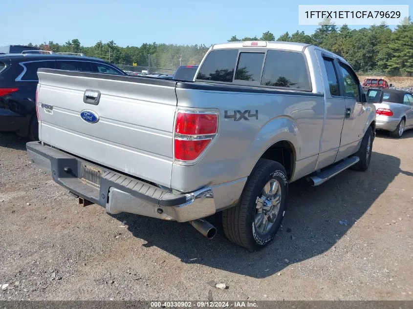 2012 Ford F-150 Xlt VIN: 1FTFX1ET1CFA79629 Lot: 40330902