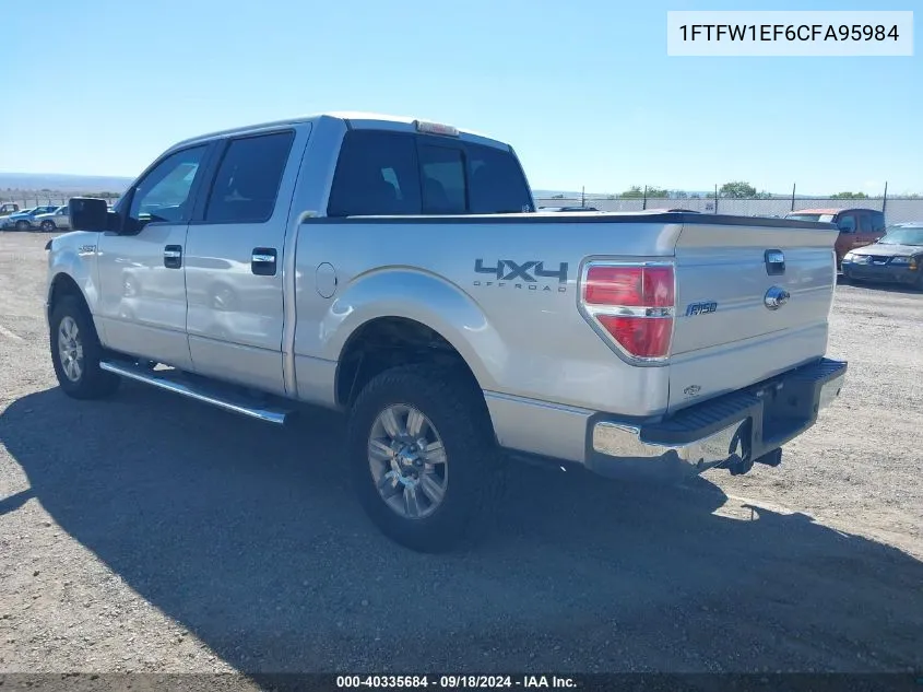 1FTFW1EF6CFA95984 2012 Ford F-150 Xlt