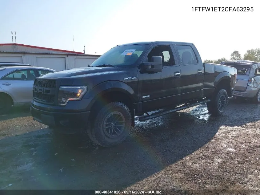 2012 Ford F-150 Xlt VIN: 1FTFW1ET2CFA63295 Lot: 40341026