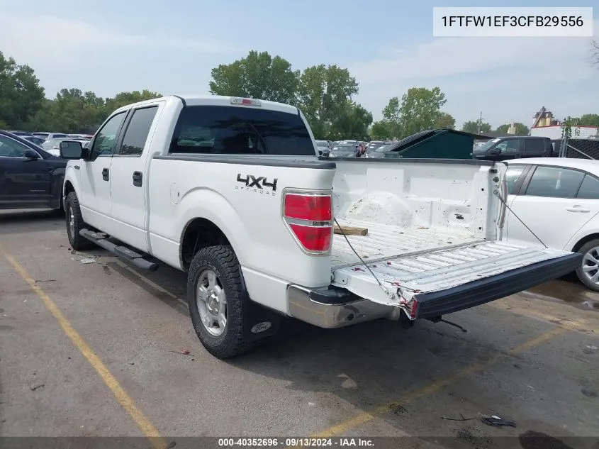 2012 Ford F-150 Xlt VIN: 1FTFW1EF3CFB29556 Lot: 40352696