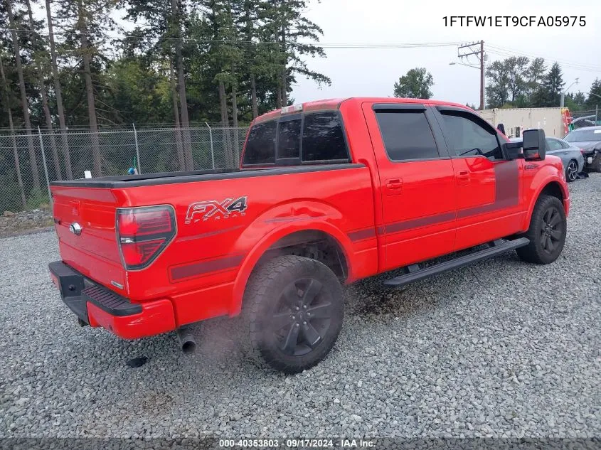 1FTFW1ET9CFA05975 2012 Ford F-150 Fx4