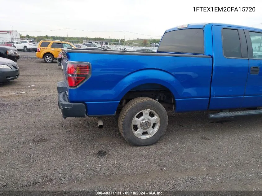 1FTEX1EM2CFA15720 2012 Ford F-150 Xlt