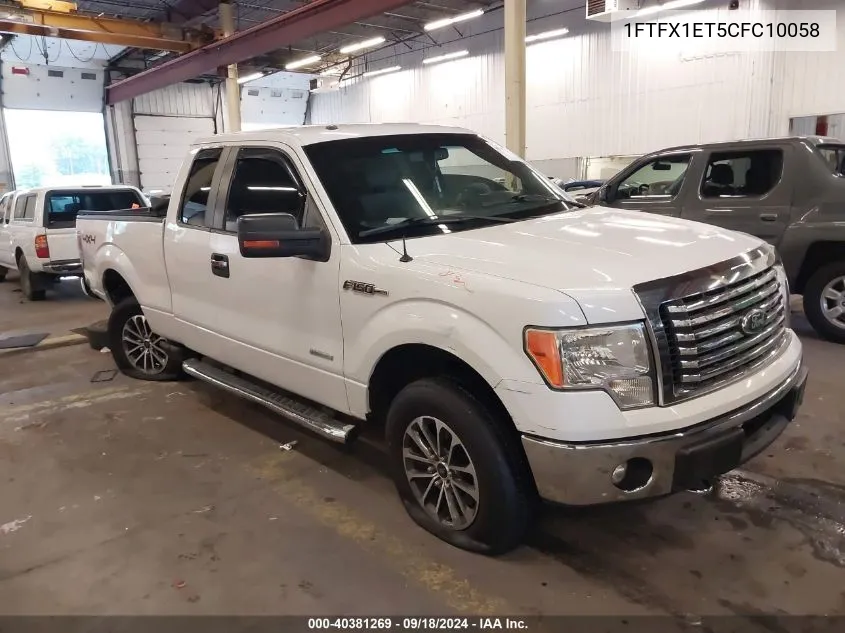 2012 Ford F-150 Xlt VIN: 1FTFX1ET5CFC10058 Lot: 40381269