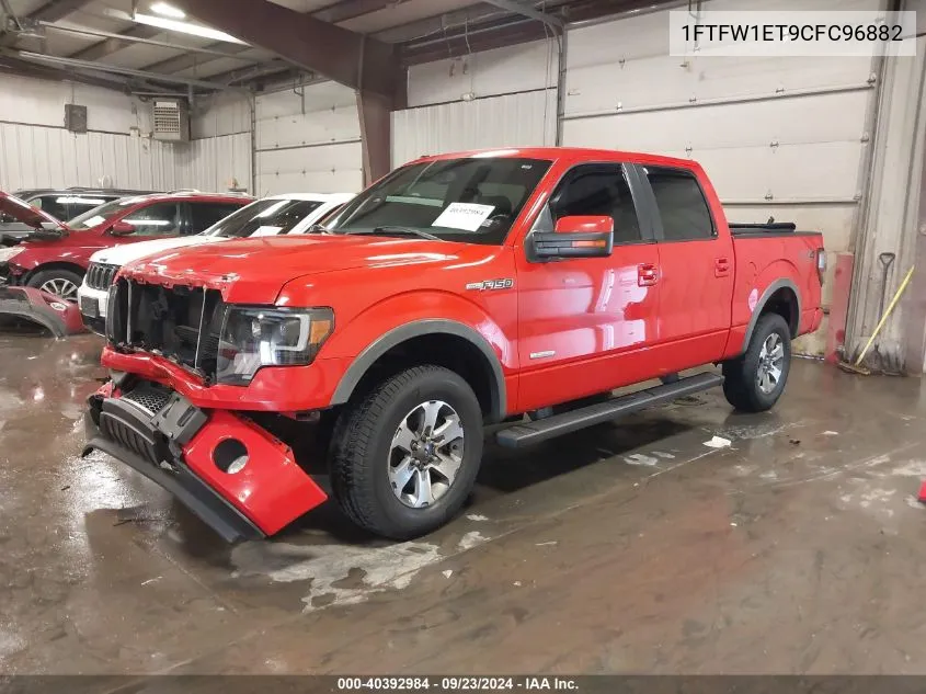 2012 Ford F-150 Fx4 VIN: 1FTFW1ET9CFC96882 Lot: 40392984