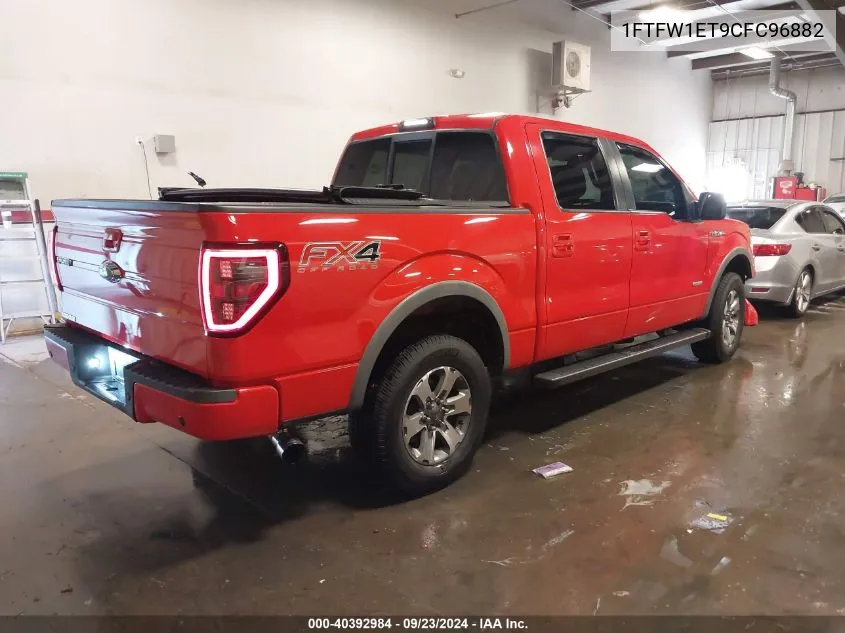 1FTFW1ET9CFC96882 2012 Ford F-150 Fx4