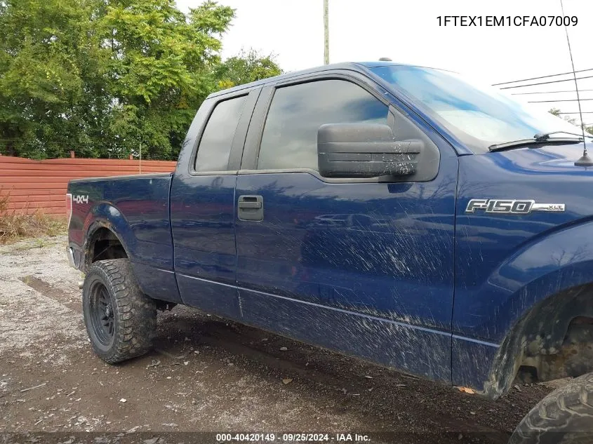 1FTEX1EM1CFA07009 2012 Ford F-150 Xlt