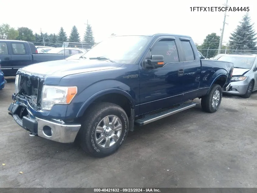 1FTFX1ET5CFA84445 2012 Ford F-150 Lariat