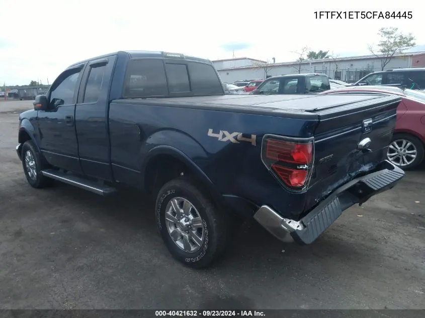 1FTFX1ET5CFA84445 2012 Ford F-150 Lariat