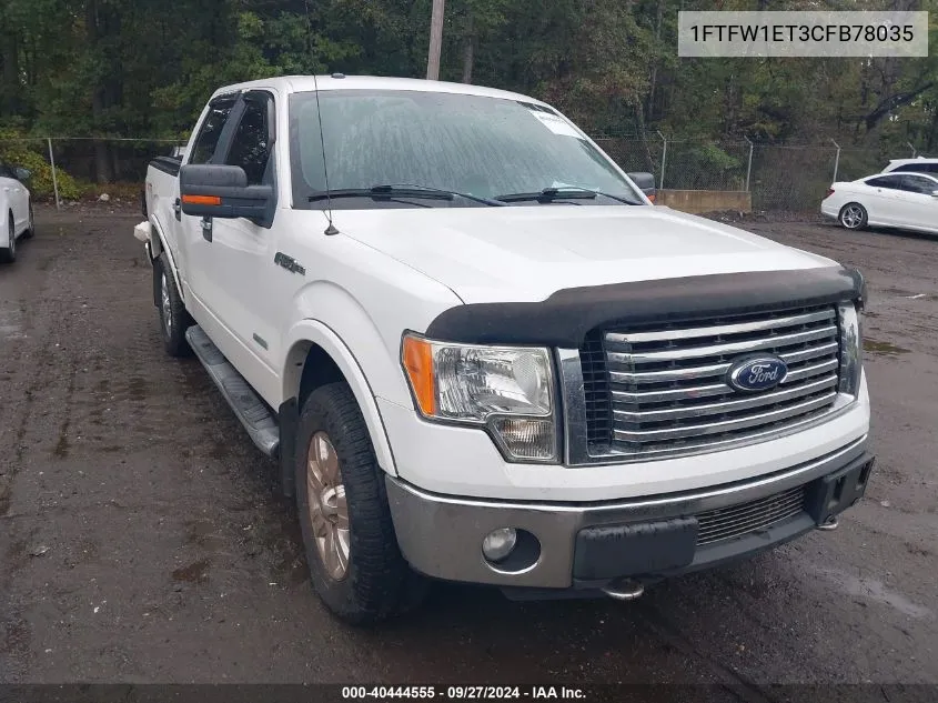 1FTFW1ET3CFB78035 2012 Ford F-150 Xlt