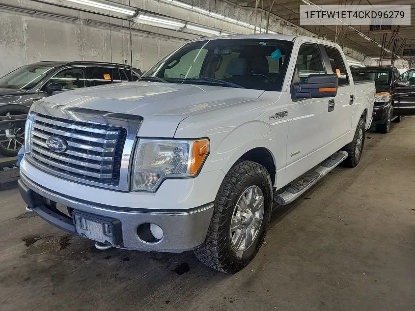 2012 Ford F-150 Xlt VIN: 1FTFW1ET4CKD96279 Lot: 40527743