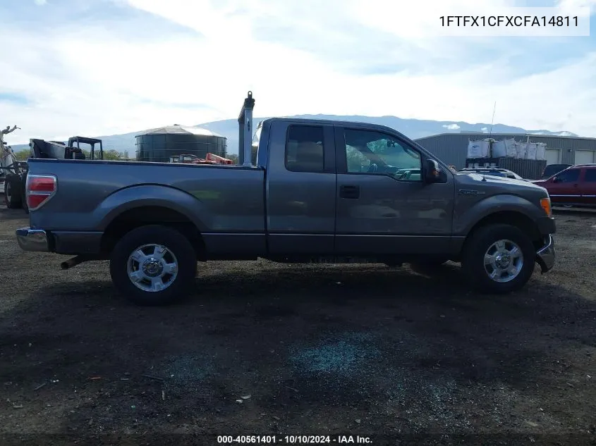 2012 Ford F-150 Xlt VIN: 1FTFX1CFXCFA14811 Lot: 40561401