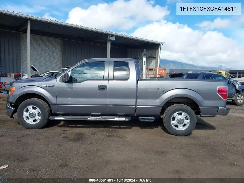 2012 Ford F-150 Xlt VIN: 1FTFX1CFXCFA14811 Lot: 40561401