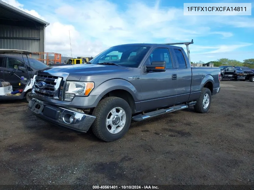 2012 Ford F-150 Xlt VIN: 1FTFX1CFXCFA14811 Lot: 40561401