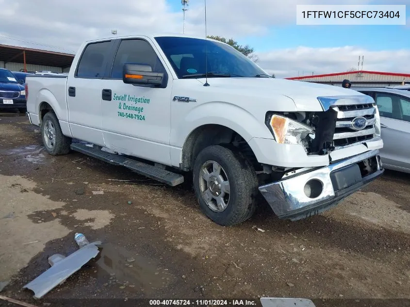 1FTFW1CF5CFC73404 2012 Ford F-150 Xlt