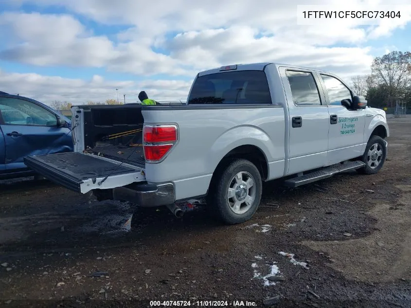 1FTFW1CF5CFC73404 2012 Ford F-150 Xlt